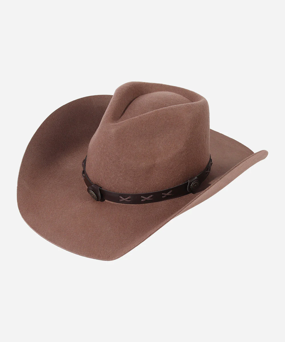 Crest Pinched Crown - Brown