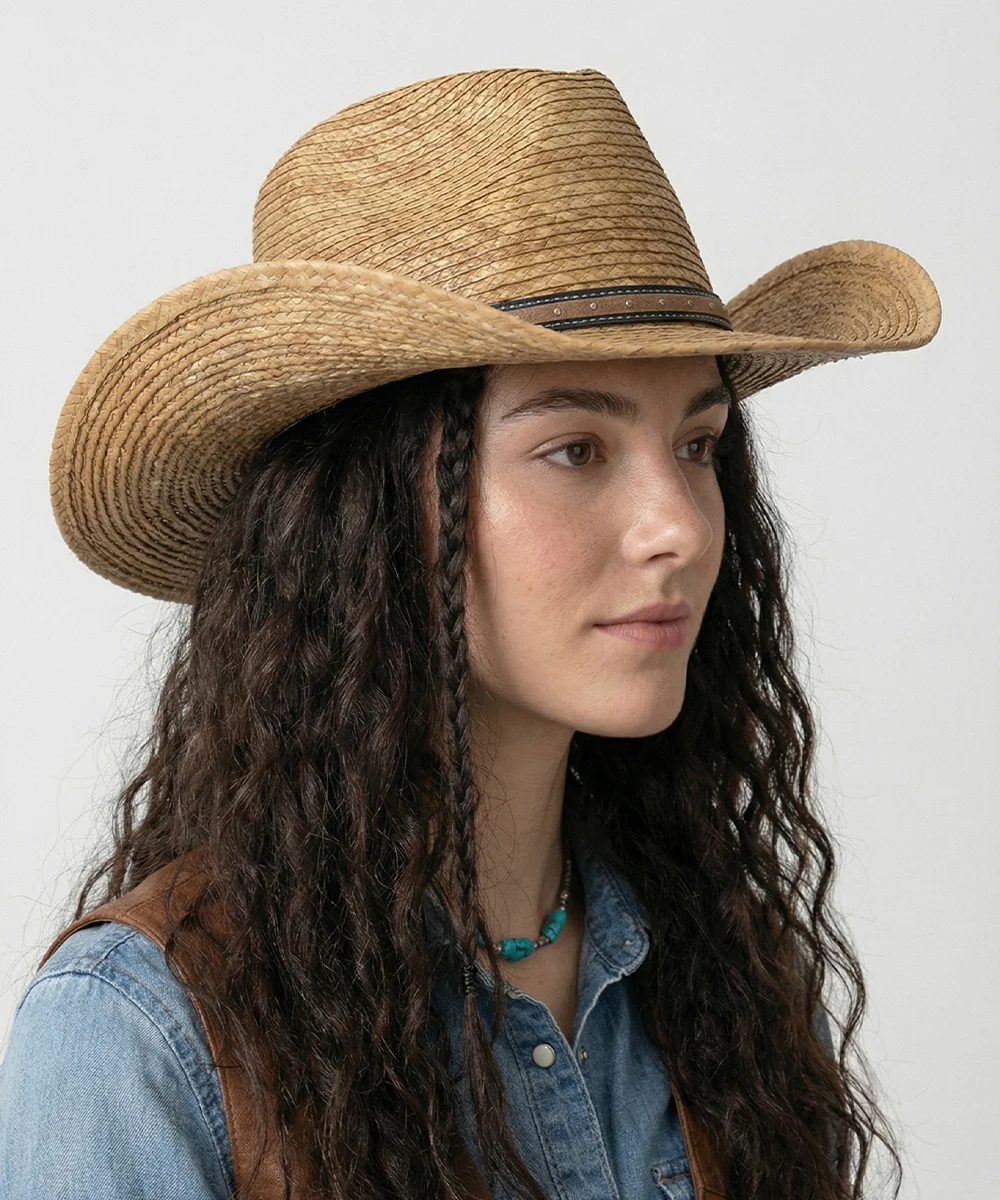 Mesa Straw Cowboy-Brown - Image 4
