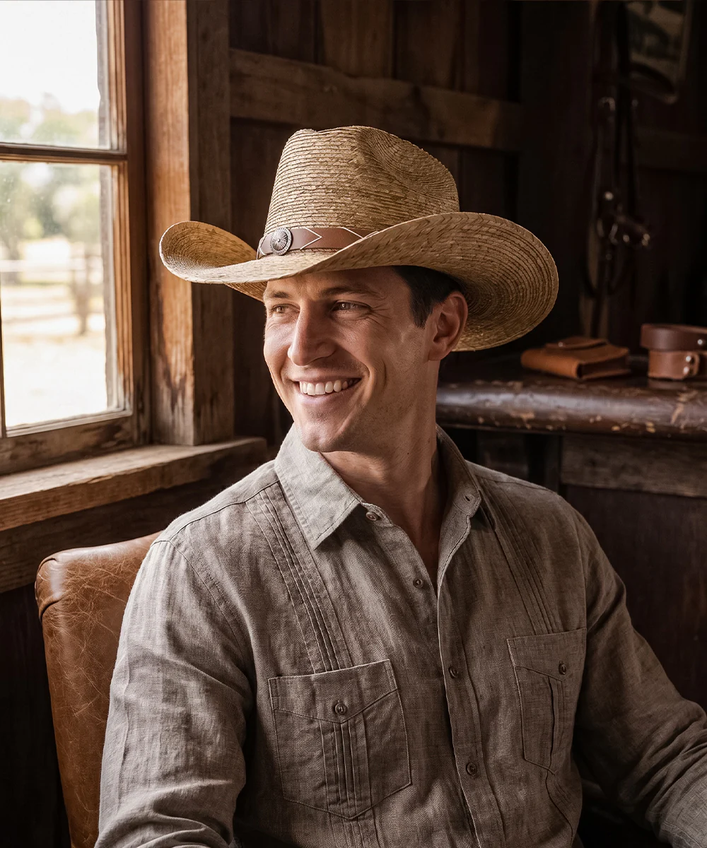 Outpost Badge Straw Cowboy - Image 19