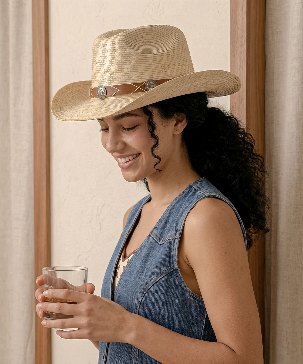 Outpost Badge Straw Cowboy - Image 5